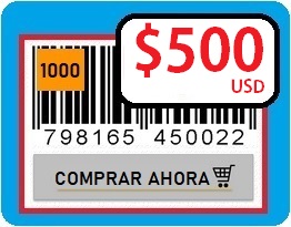 codigo de barras para Mexico